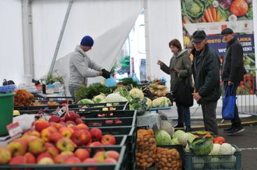 uż rok działają w Łodzi ryneczki „Prosto od rolnika”